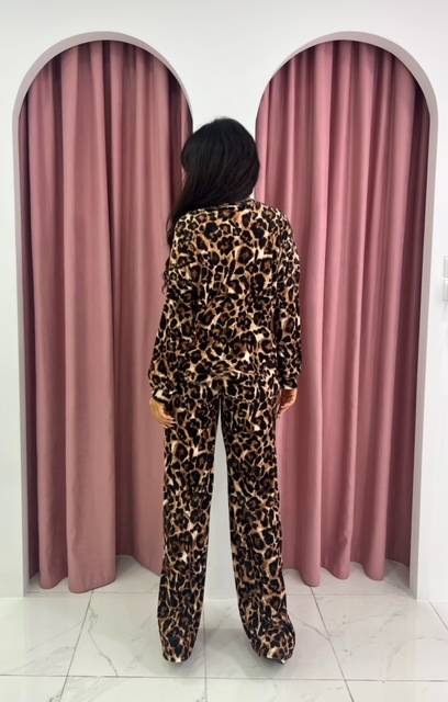 Animal Print Casual Set - Image 2