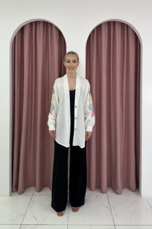 White Shirt Coat