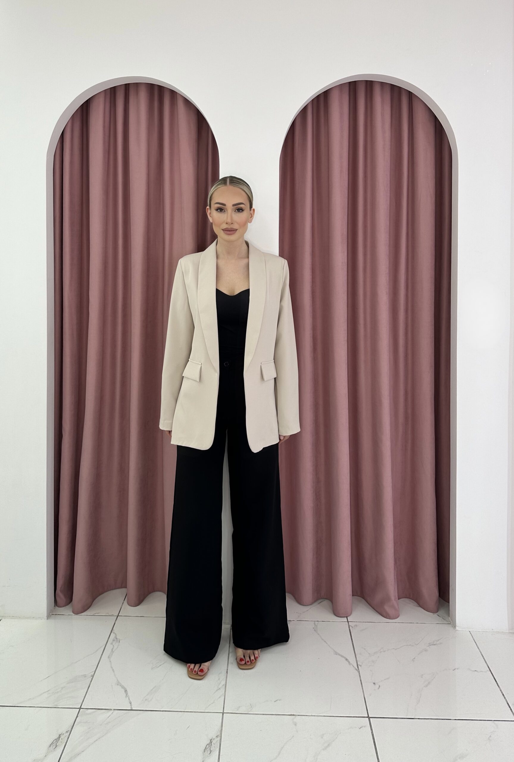 Beige Blazer