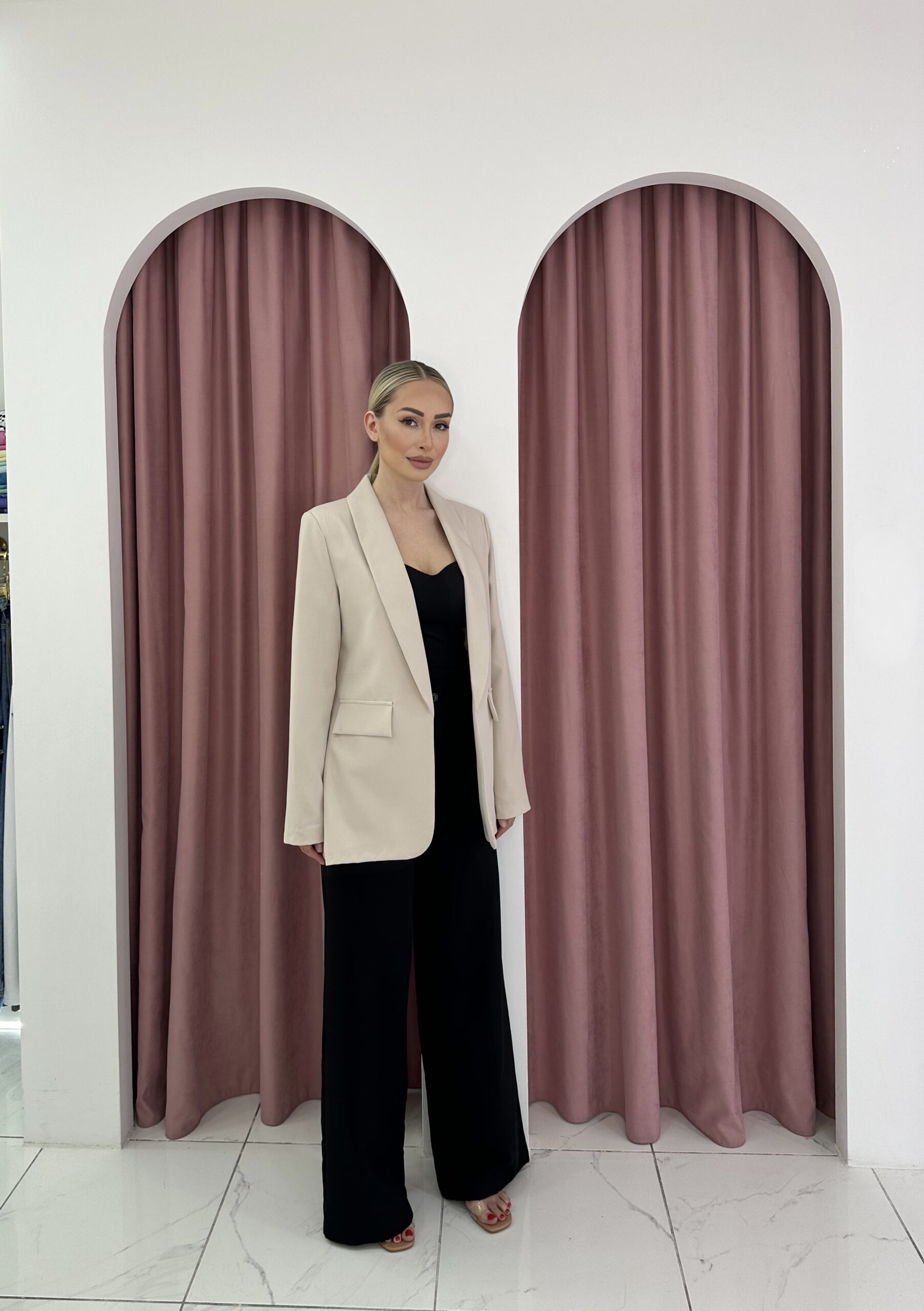 Beige Blazer - Image 2