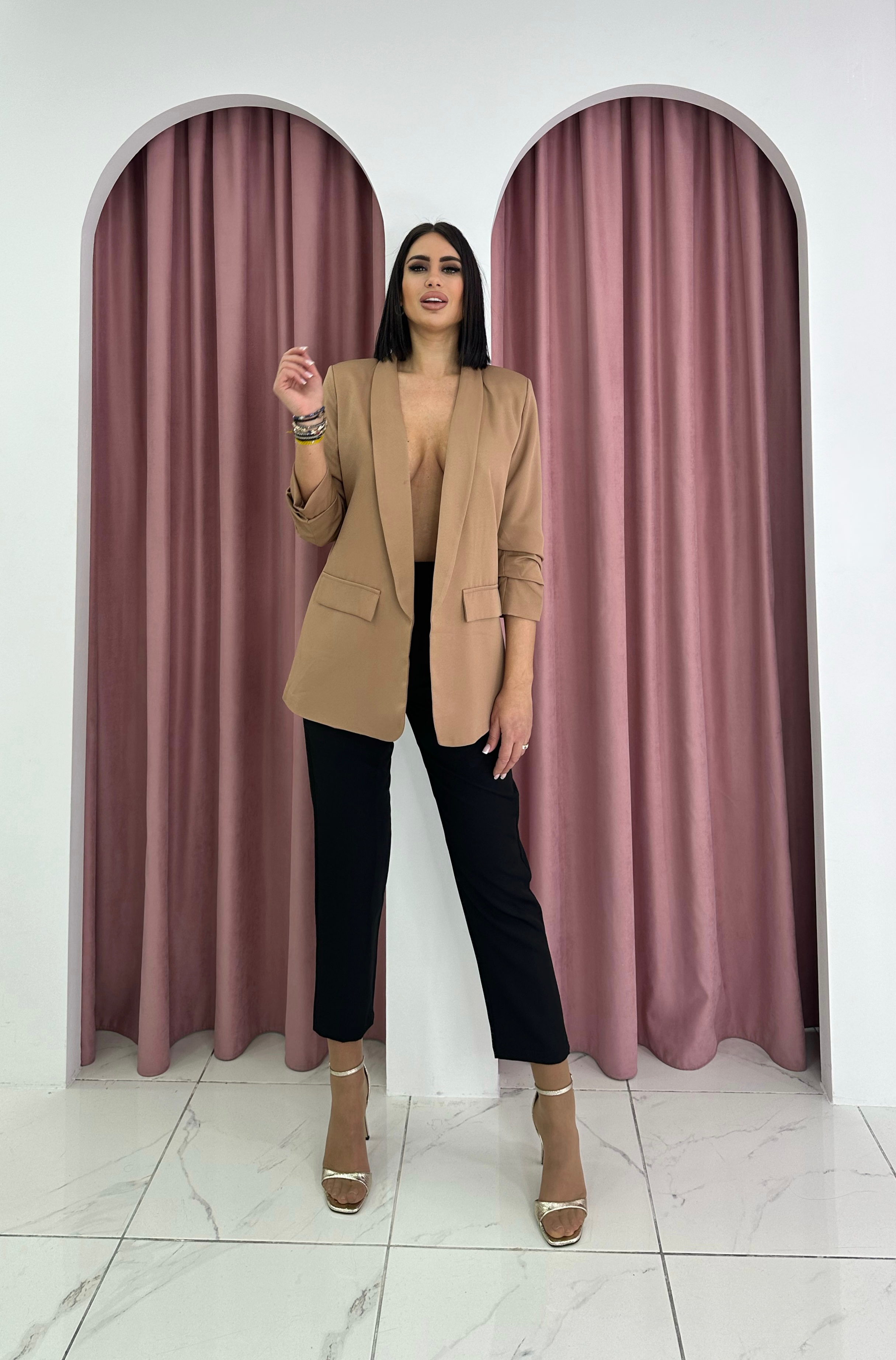 Beige Blazer