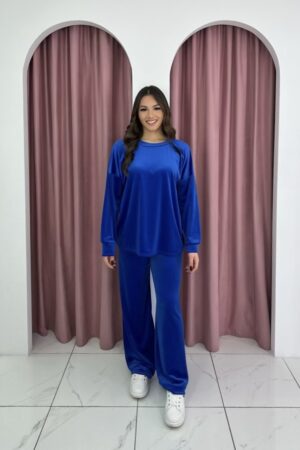 Royal Blue Casual Set
