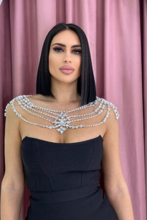 Crystal Shoulder Necklace